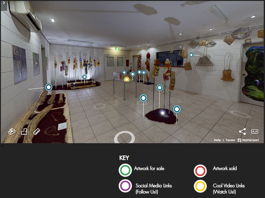 Girringun Aboriginal Art Centre new virtual gallery