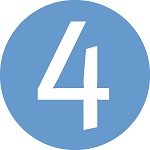 Image of the number 4